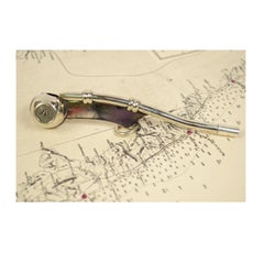 Boatswain Whistle Chromed Brass, Early 1900s