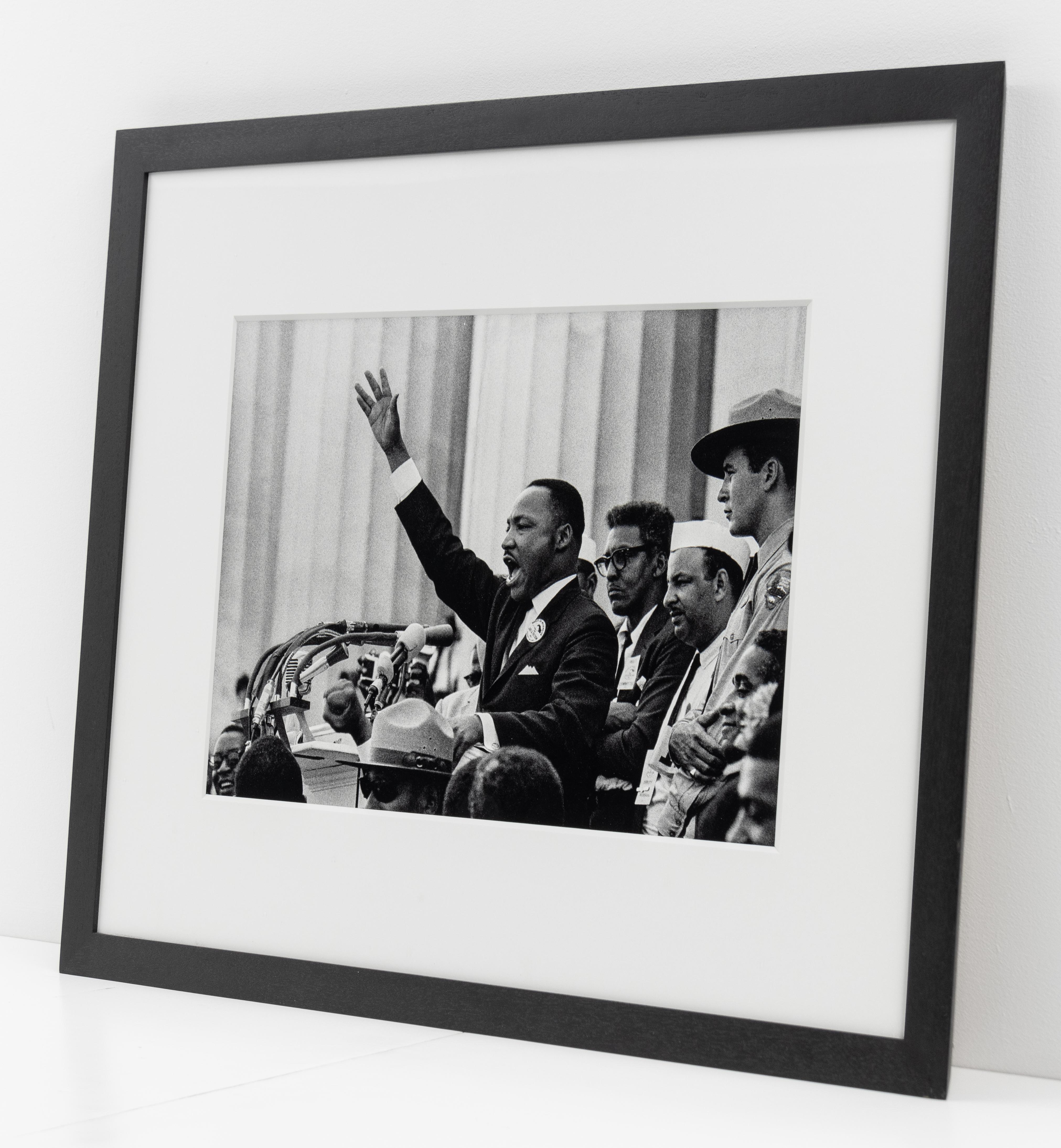 This photograph of Martin Luther King Jr. giving his 