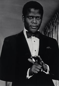 Sidney Poitier at the Oscars Where He Won Best Actor