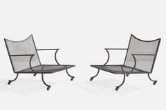 Bob Anderson, Lounge Chairs, Iron, USA, 1960s