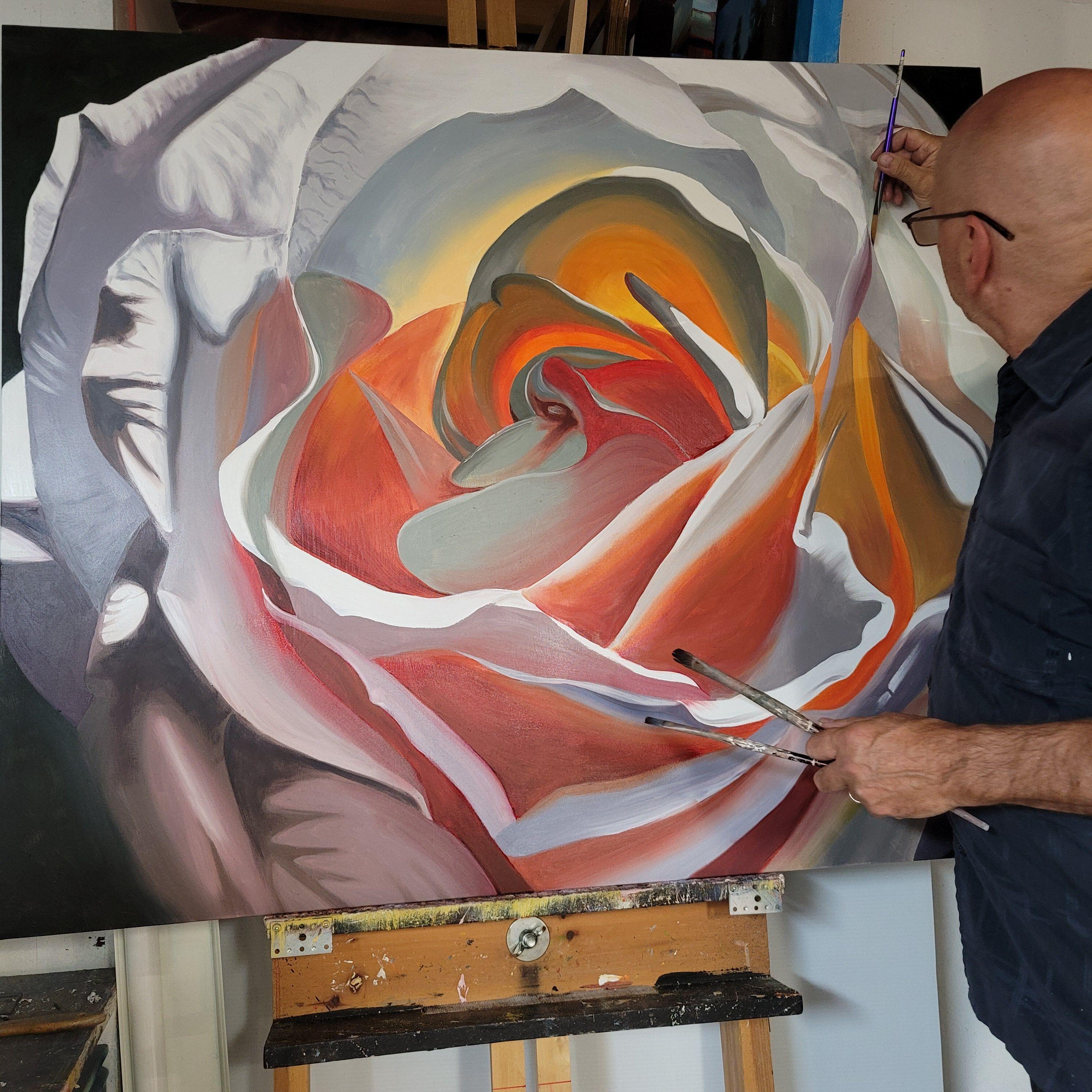 Romancia, Gemälde, Öl auf Leinwand (Zeitgenössisch), Painting, von Bob Arrigo