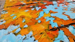 The Joy of Autumn, Painting, Acrylic on Canvas