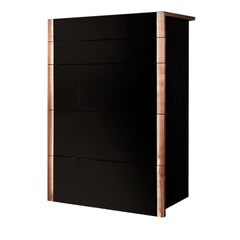 Bob Black Chest of Drawers