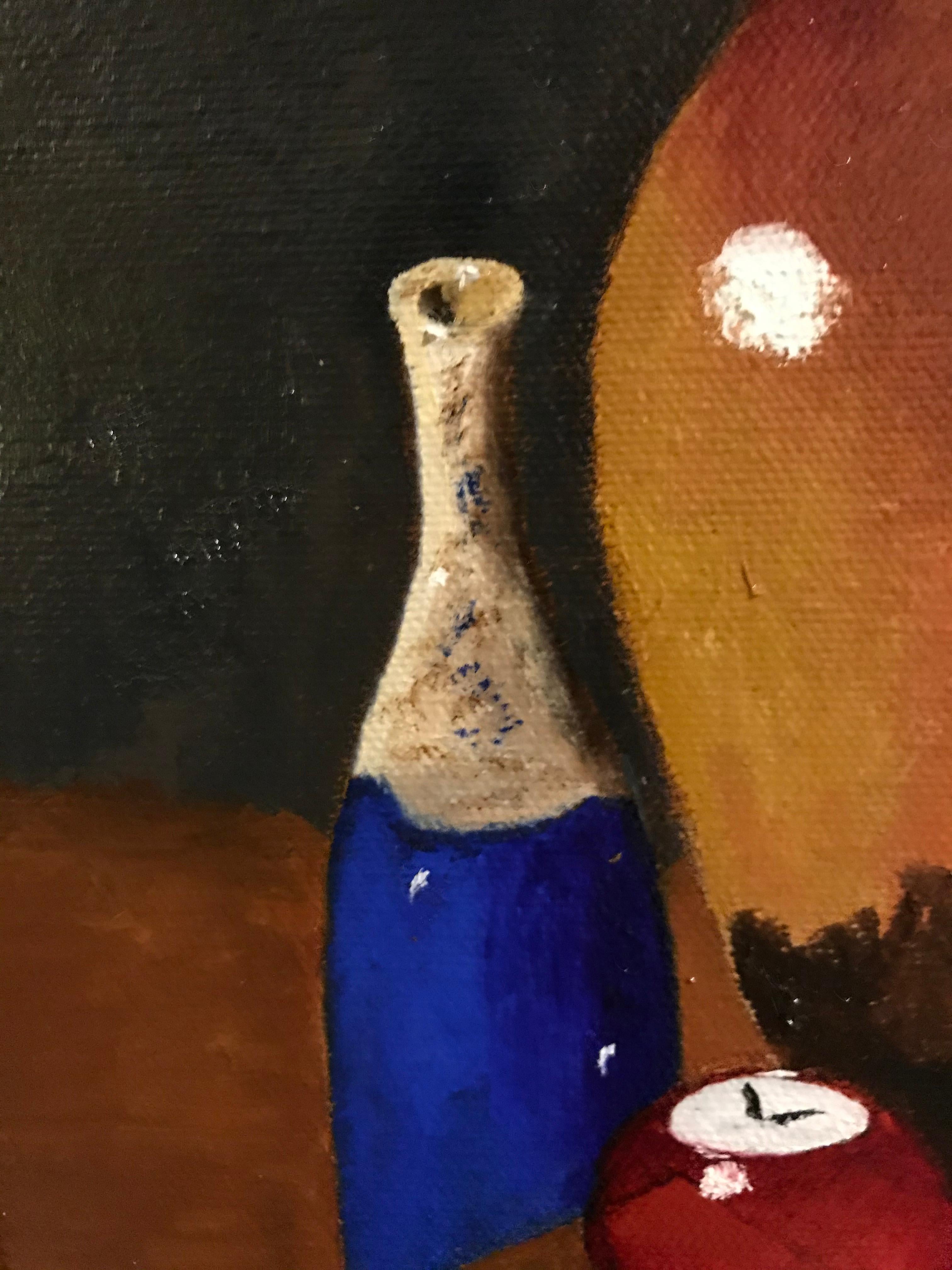 Oil on Canvas -- DeSantis Vase - Contemporary Art by Bob Blackmon