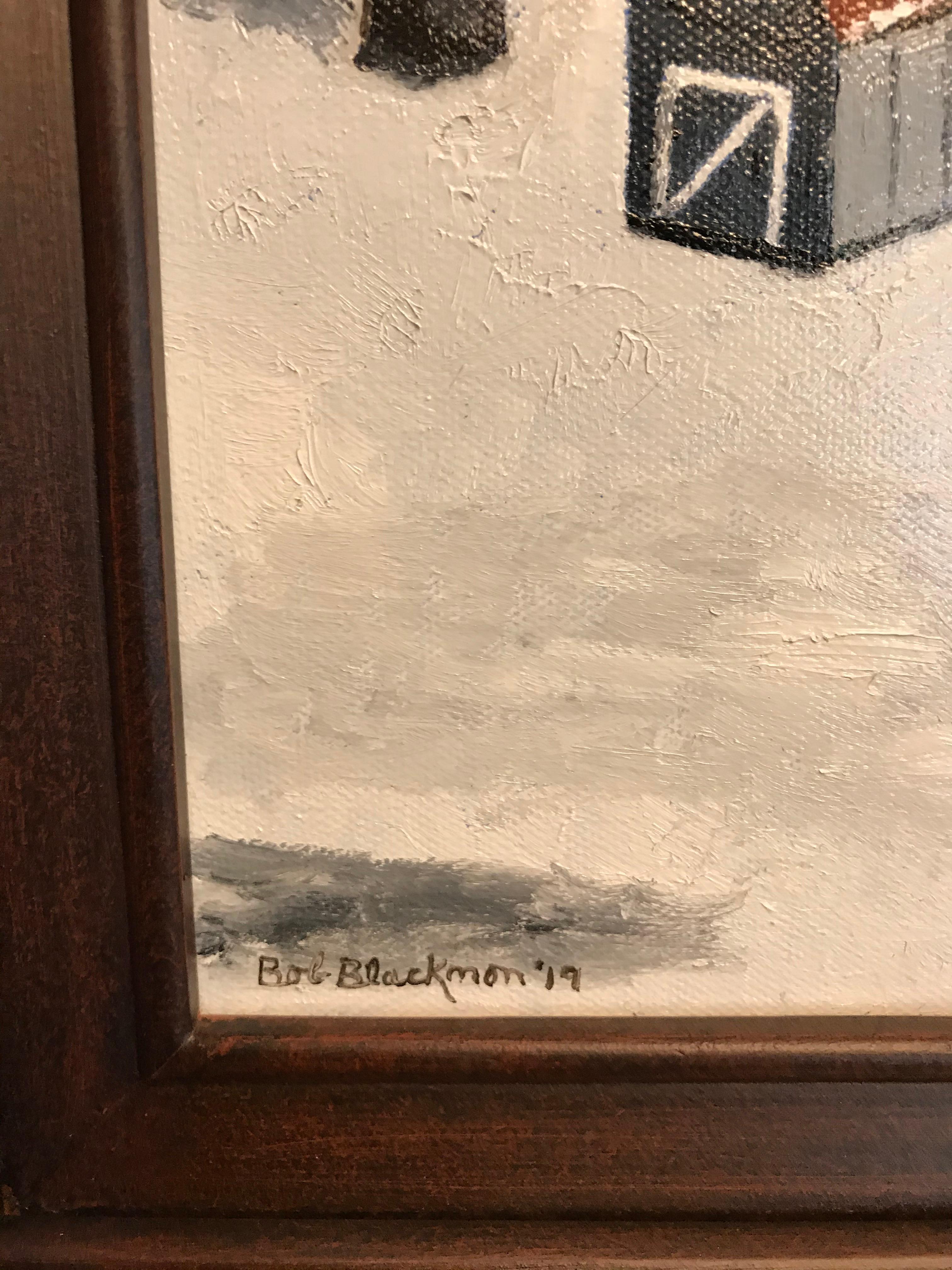Óleo sobre lienzo -- Casa de azúcar en venta 2