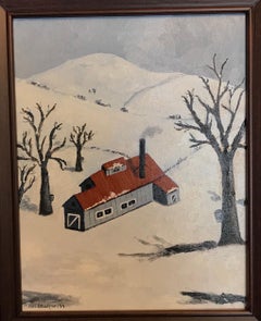 Oil on Canvas -- Sugar House