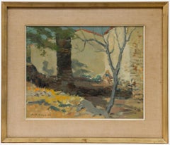 Bob Buys (1912-1970) - Olio del 1966, Seduto al sole