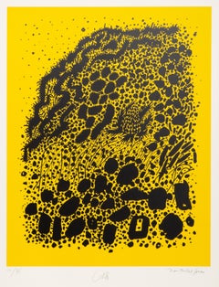 Marsh Land From the Nantucket Series (Yellow), Modern Screenprint by Bob Cato