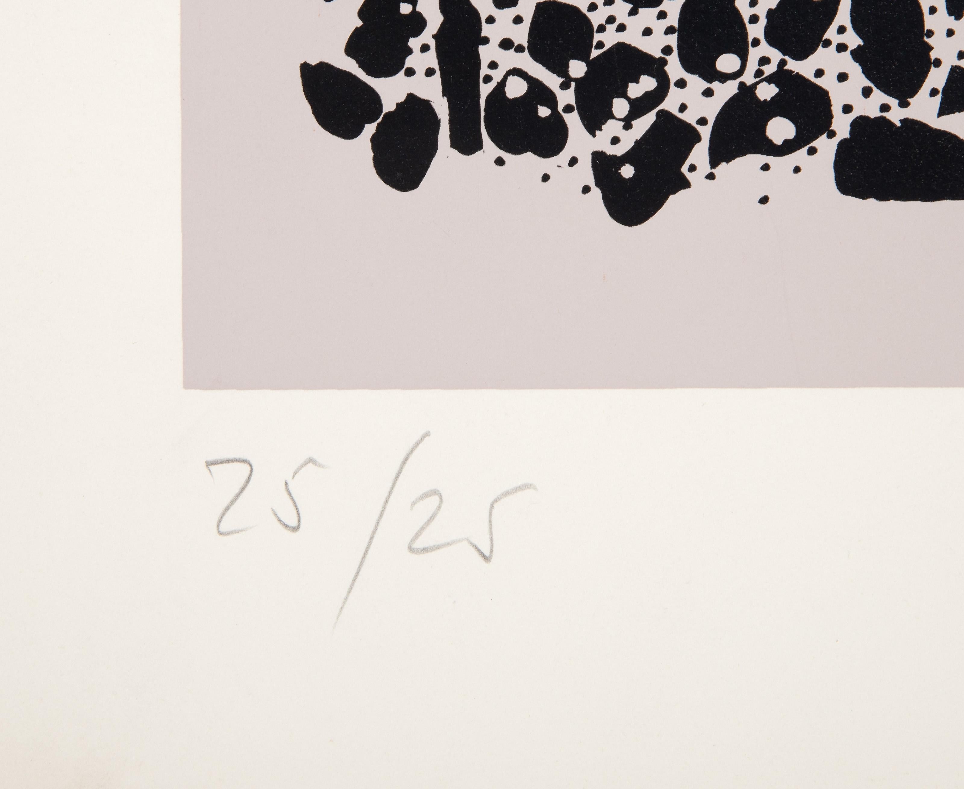 Still Life from the Nantucket Series (Silver), Modern Screenprint by Bob Cato - Print by Bob Cato 