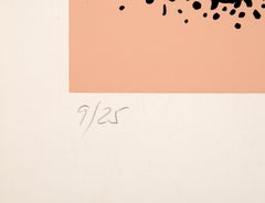 Tree from Nantucket Series (Tan), Modern Screenprint by Bob Cato