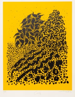 White Fish From the Nantucket Series (Yellow), Modern Screenprint by Bob Cato