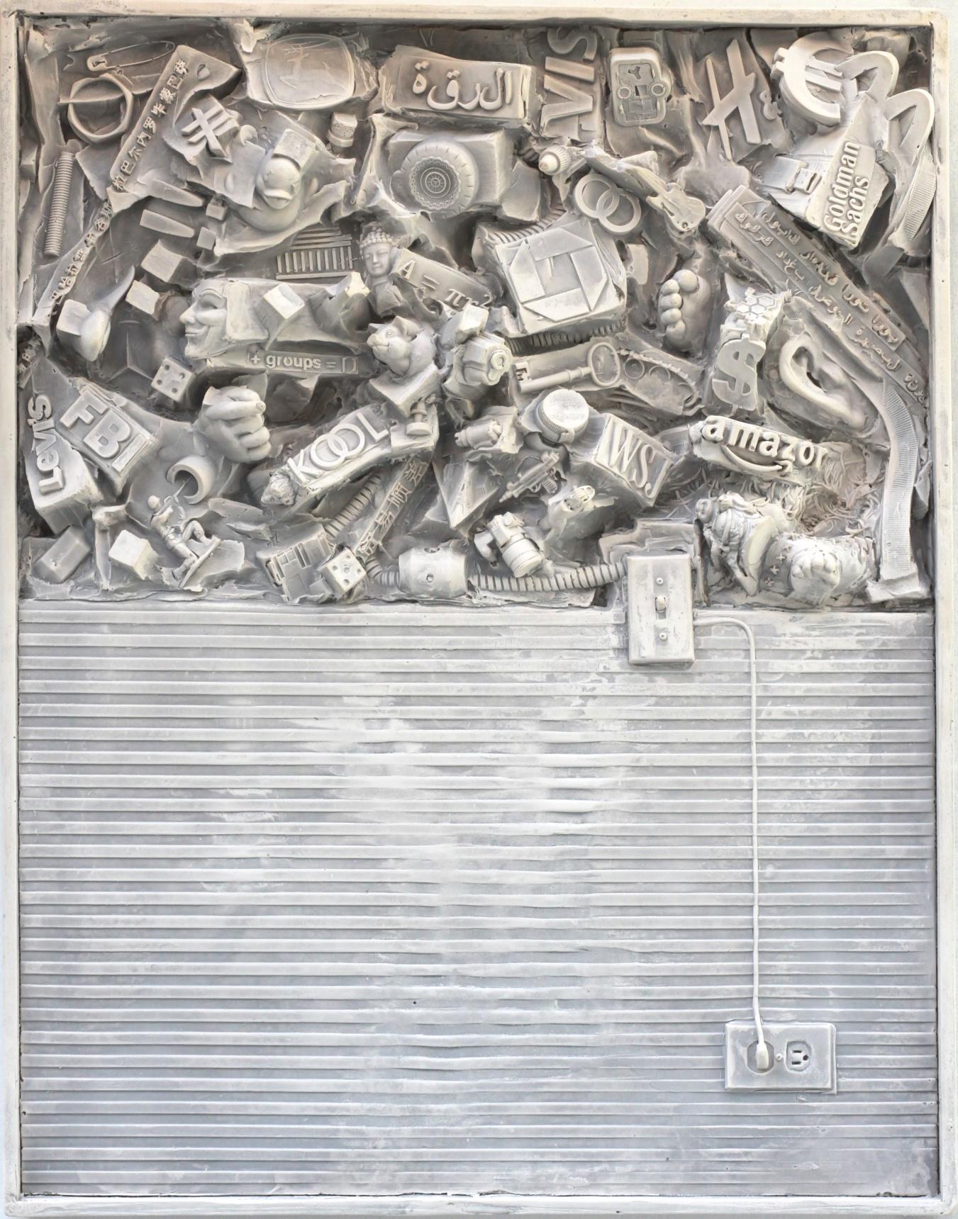 Bob Clyatt Figurative Sculpture - Cscape #52