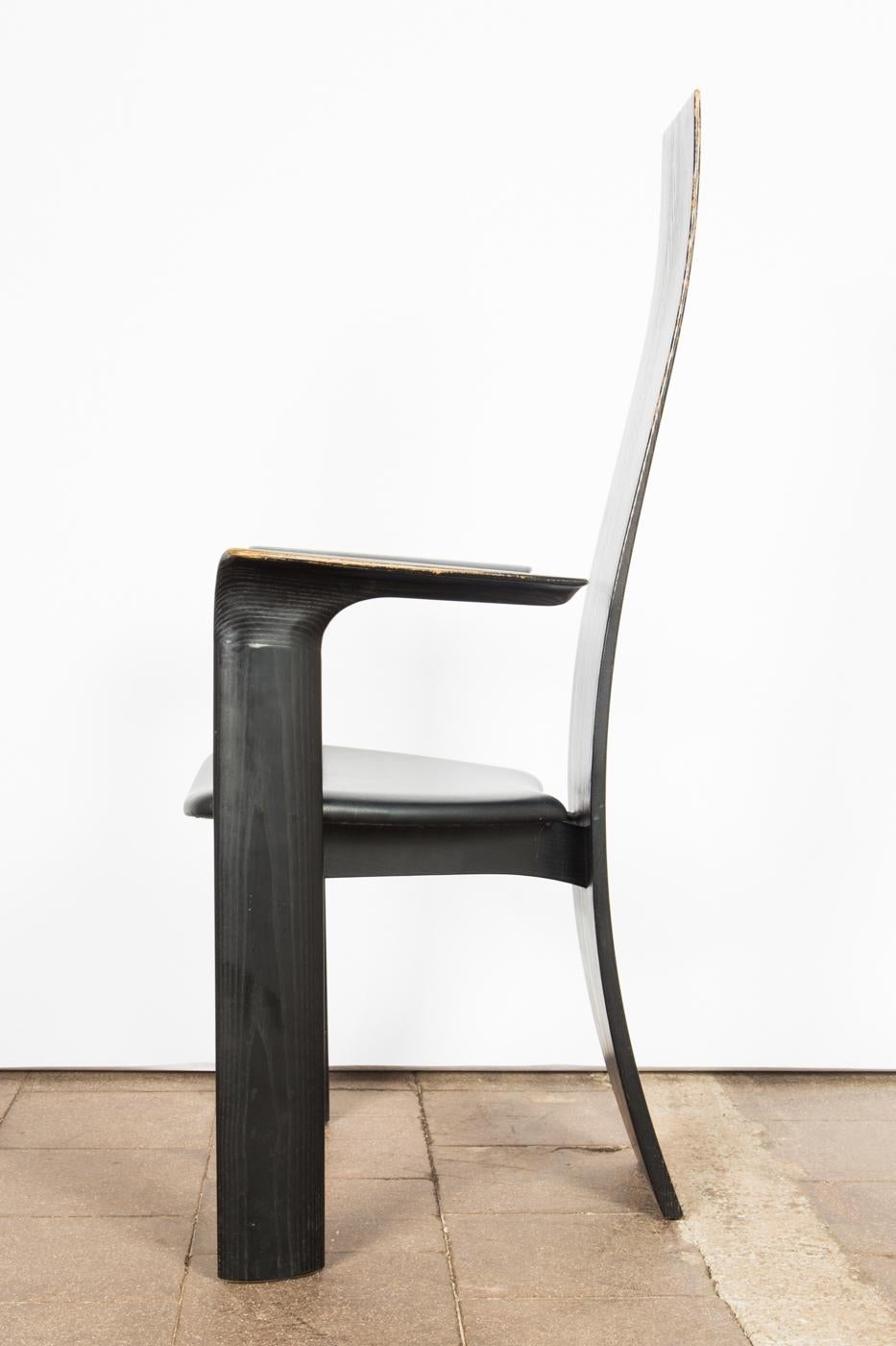 Bob & Dries Van Den Berghe 'Iris' Esszimmerstühle mit hoher Rückenlehne, Sechser-Set im Angebot 10