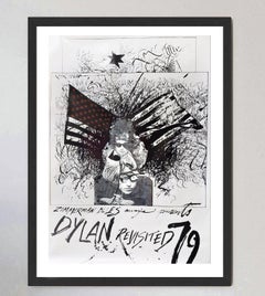 Bob Dylan - Dylan Revisited 79 - Affiche originale de Ralph Steadman, 1979