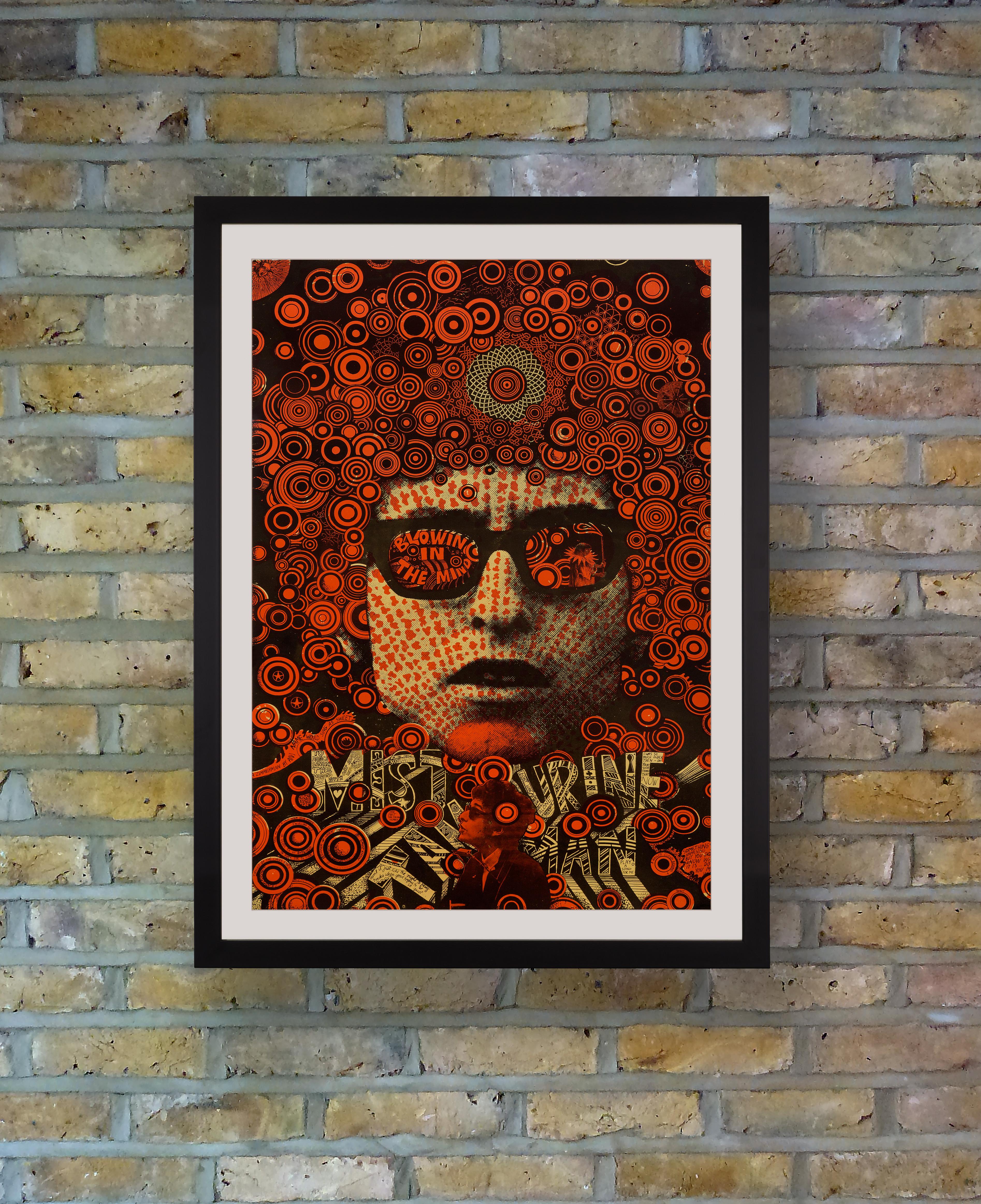 With its psychedelic fusion of music, color and hallucinogenic drugs, Martin Sharp's iconic poster of Bob Dylan captured the spirit of the Summer of Love in swinging London. Germaine Greer later declared 