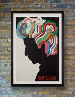 Bob Dylan Original Vintage Poster by Milton Glaser, 1967