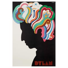 Bob Dylan Original Vintage Poster by Milton Glaser, 1967