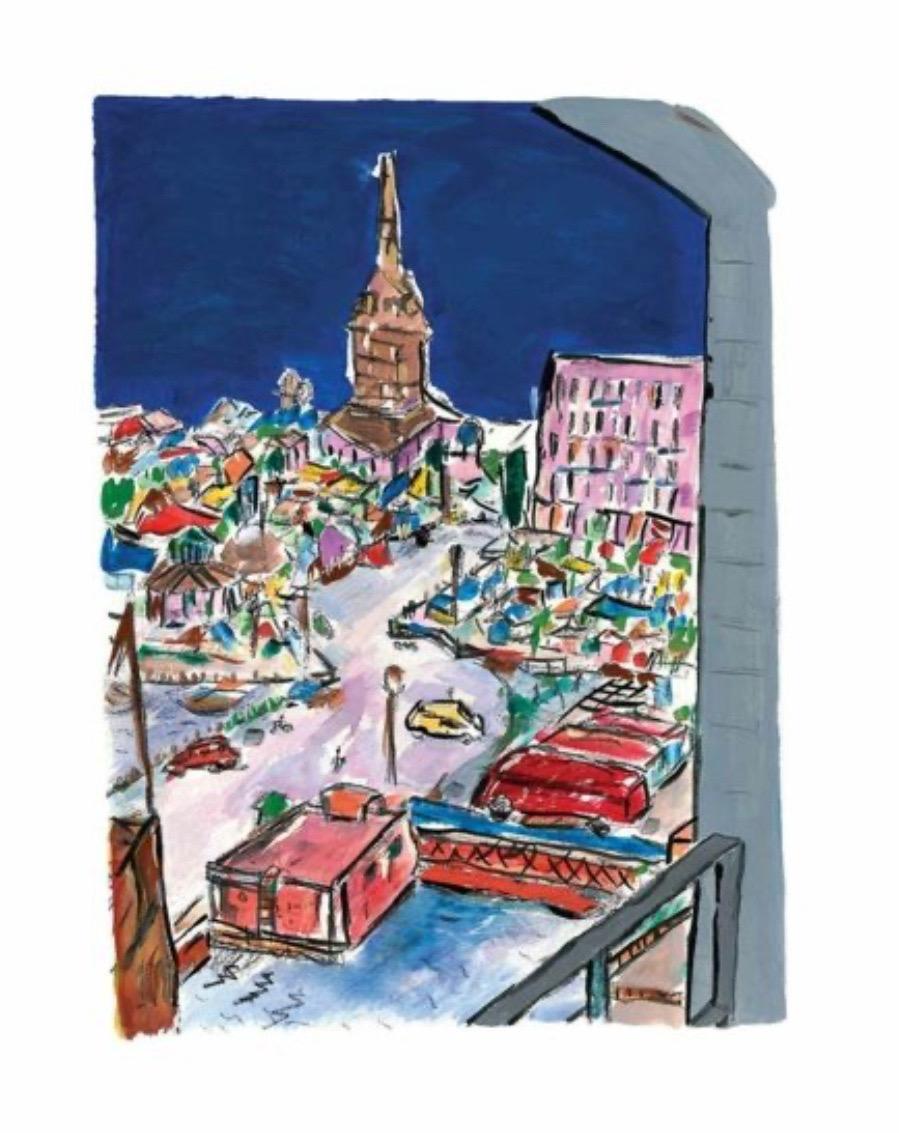 Bob Dylan, Bell Tower in Stockholm, 2013

Giclée print in colours on 350gsm Hahnemühle Museum Etching wove paper

Edition of 295

56 x 75 cm (22.04 x 29.52 in)

Hand-signed and numbered by the artist