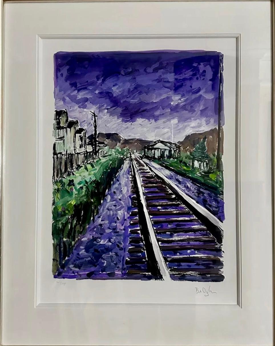 Bob Dylan
Vías del tren, 2018
Giclée sobre Magnani 1404, 359gsm QuaForte TM
firmado y numerado a mano por el artista
Enmarcado: 85 x 68 cm
Hoja: 70 x 56 cm
Imagen: 54,5 x 40 cm
Edición de 295

Reconocida como quizá la obra de arte más integral y