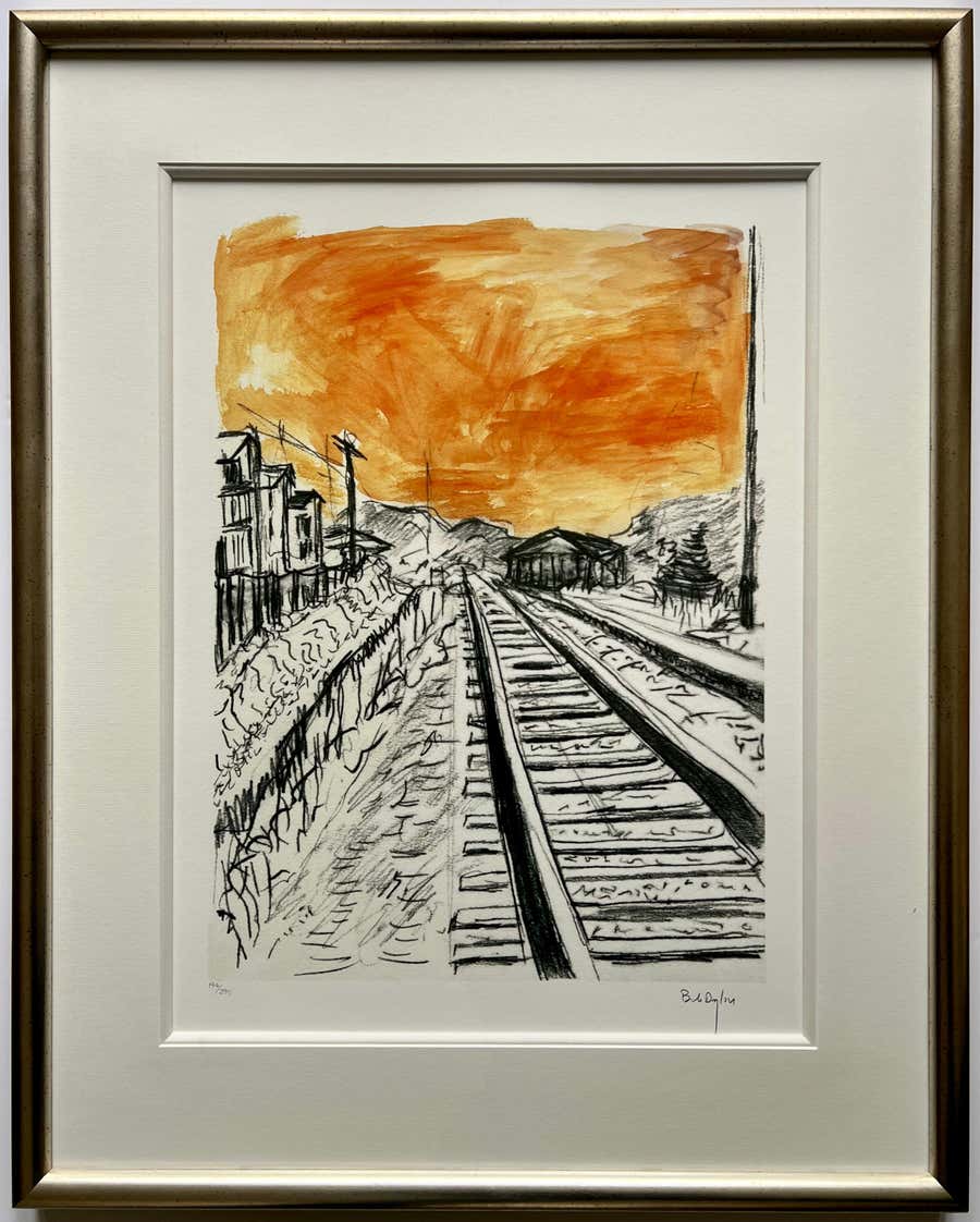Bob Dylan - Train Tracks (Orange)