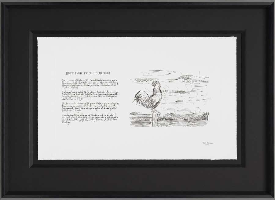 Don't Think Twice, It's Alright - from Mondo Scripto - Original Bob Dylan Lyrics