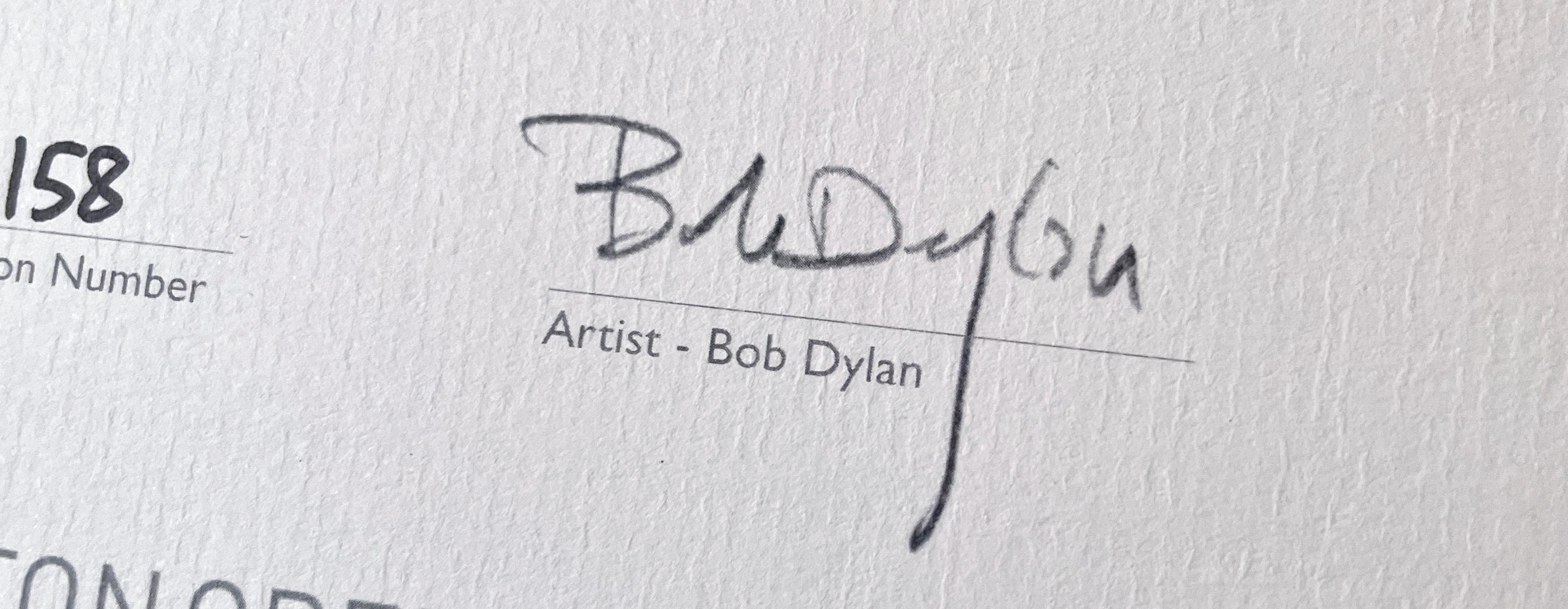 Train Tracks 2018 - Modern Print by Bob Dylan
