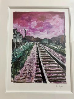 Train Tracks (pink)