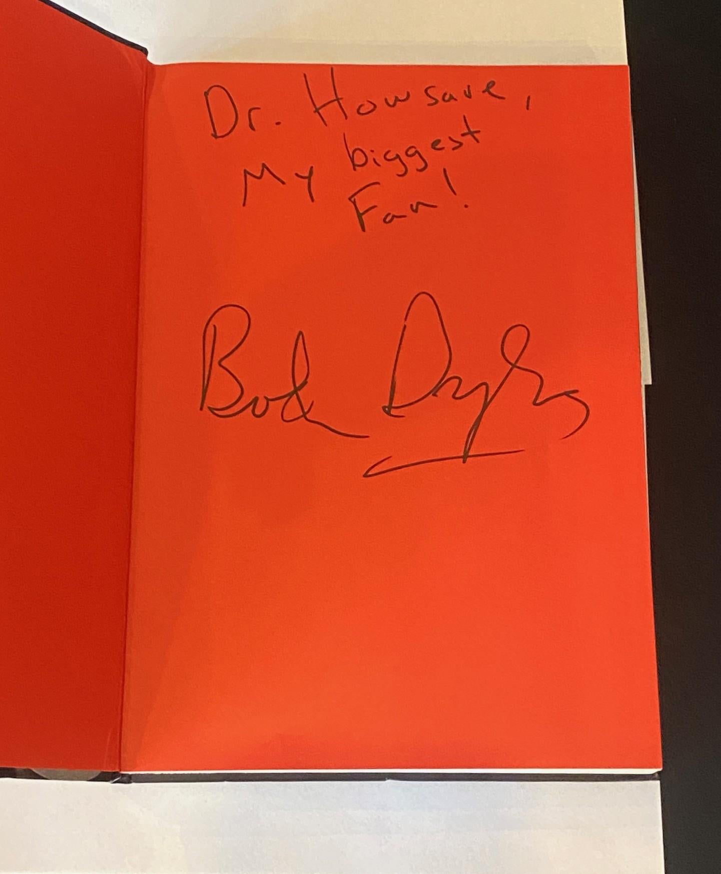 Bob Dylan Signed First Edition Hardover Photography Book His Life In Pictures Bon état - En vente à Studio City, CA