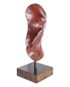 Sculpture Mounted on Custom Stand