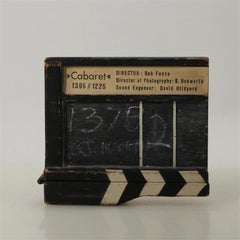 Used Cabaret 1972 Film Original Clapper Board Liza Minnelli Oscar Academy Award Movie