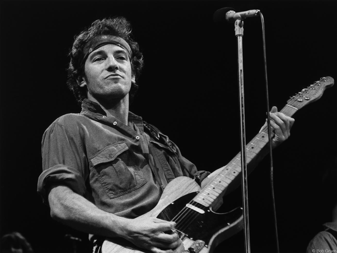 Bob Gruen Portrait Photograph - Bruce Springsteen, Toronto, 1984