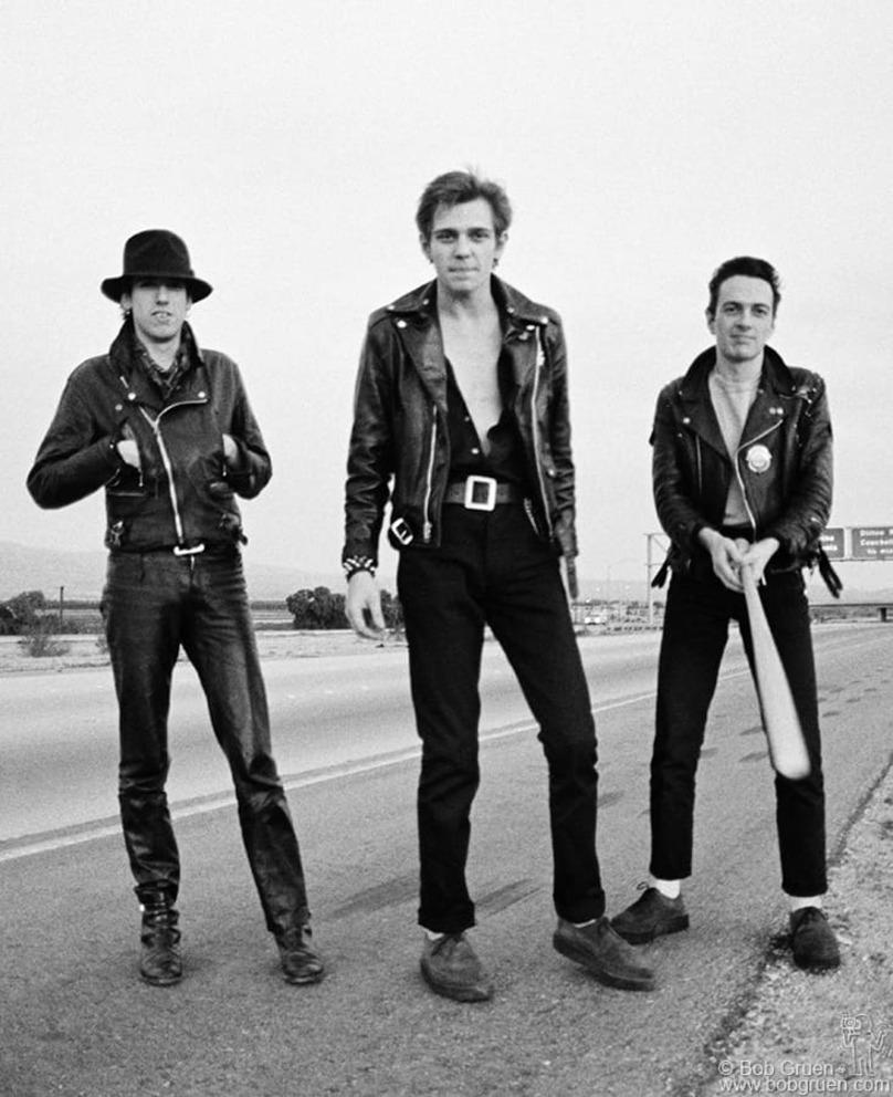 Bob Gruen Black and White Photograph - Clash, USA 1979 