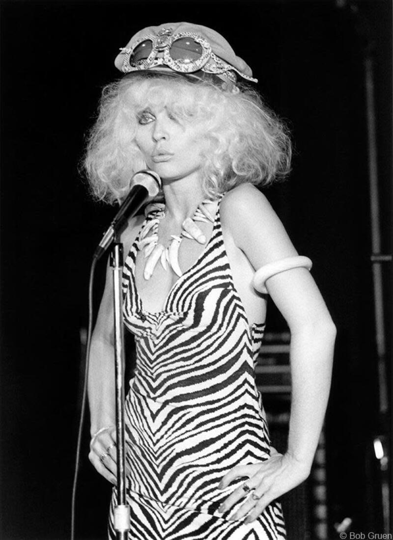 Bob Gruen Black and White Photograph - Debbie Harry, NYC, 1976 