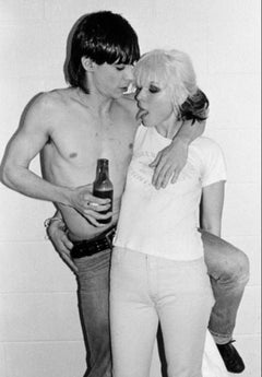 Iggy Pop and Debbie Harry of Blondie, Toronto, 1977