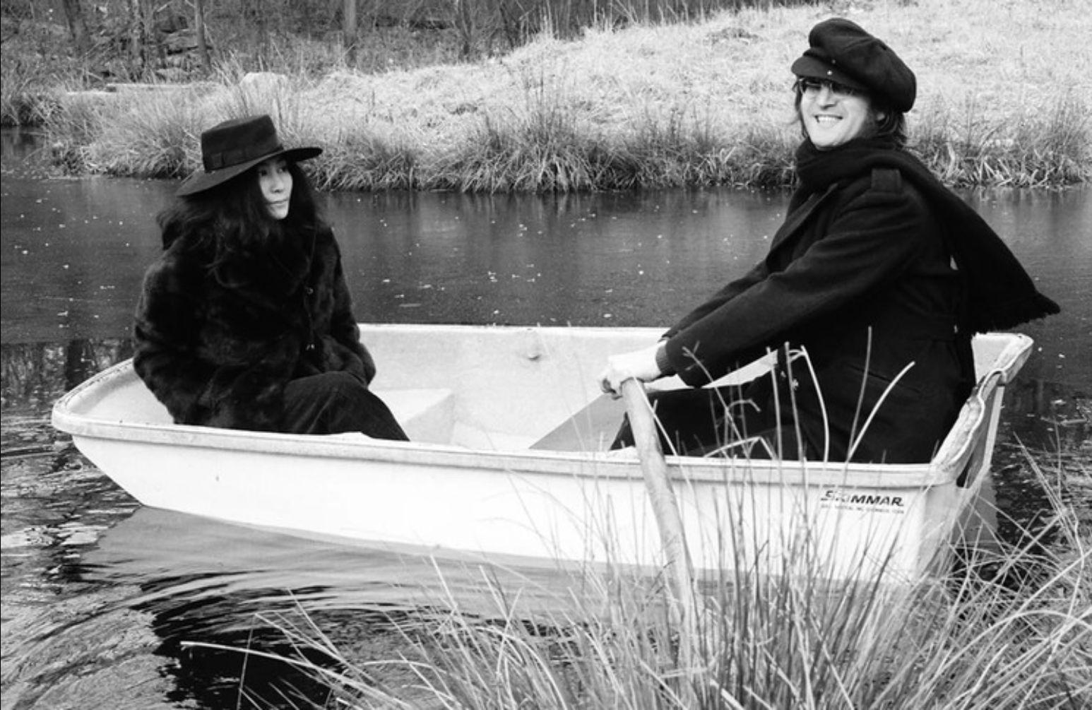John Lennon e Yoko Ono, Greenwich, CT, 1973