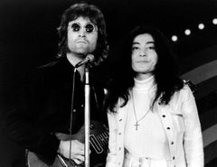 John Lenns et Yoko Ono, Téléthon de Jerry Lewis, NYC, 1972