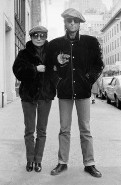 John Lennon e Yoko Ono sulla 44esima strada, NYC, 1980