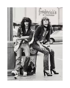 Vintage Johnny Thunders and David Johansen, LA 1973 