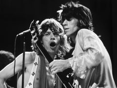 Mick Jagger und Keith Richards, MSG, NYC, 1972