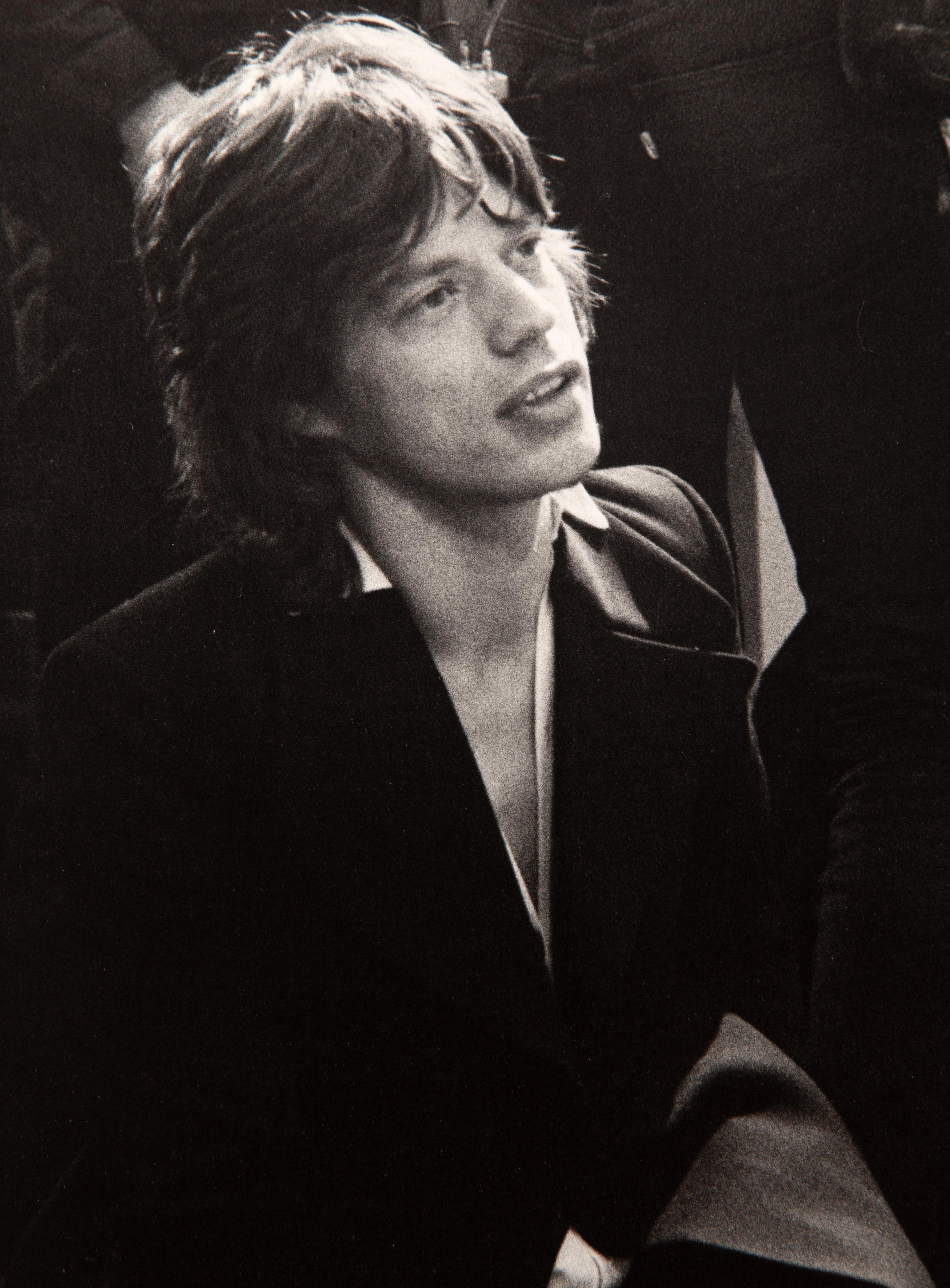Mick Jagger, Gelatin Silver Print by Bob Gruen For Sale 1