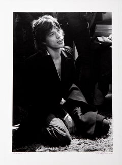 Vintage Mick Jagger, Gelatin Silver Print by Bob Gruen