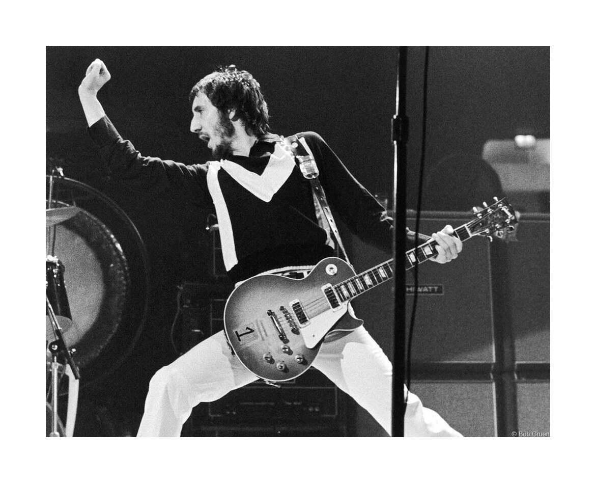 Black and White Photograph Bob Gruen - Pete Townshend, NYC 1973