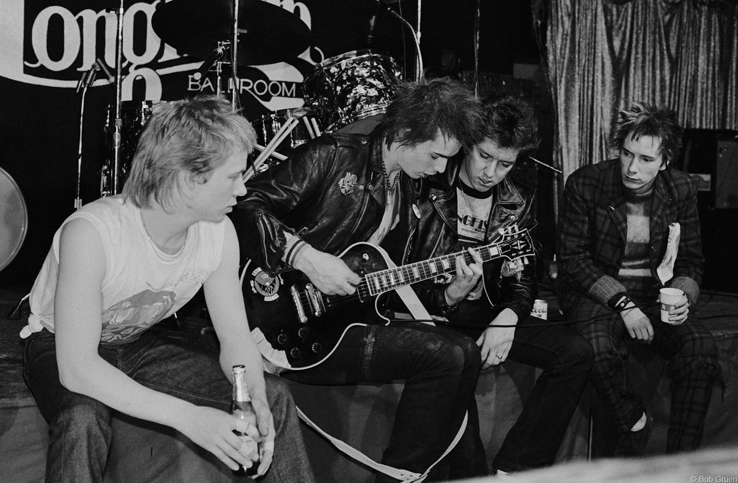 Bob Gruen Portrait Photograph - Sex Pistols, USA, 1978