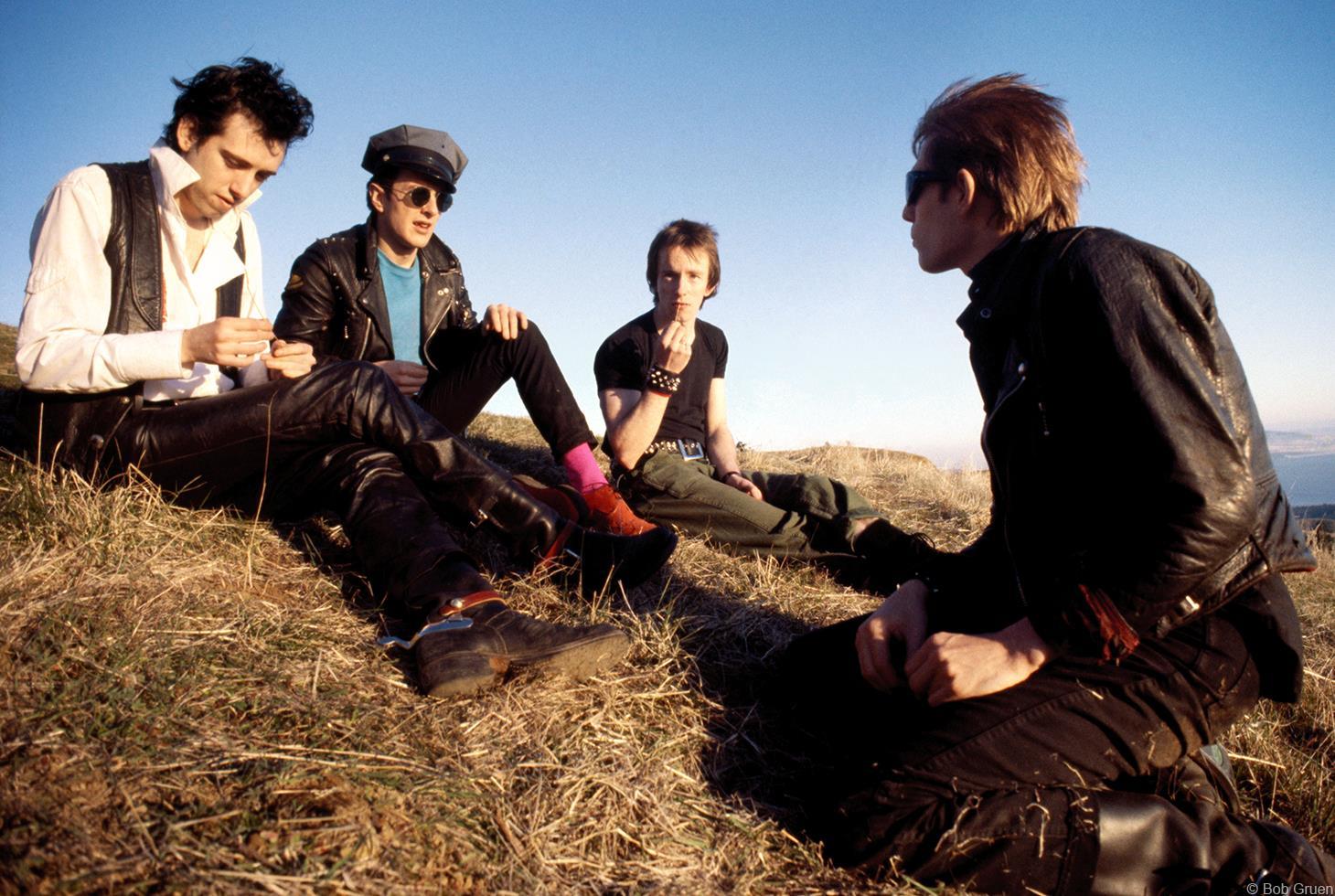 Bob Gruen Portrait Photograph - The Clash, California, 1979