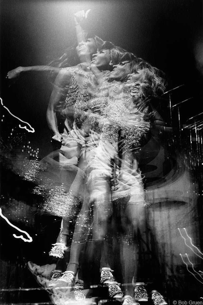 Bob Gruen Portrait Photograph - Tina Turner, NYC, 1970