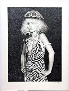 Debbie Harry (Blondie), Max's Kansas City 1976 Edición Firmada de 10 Polvo de Diamante