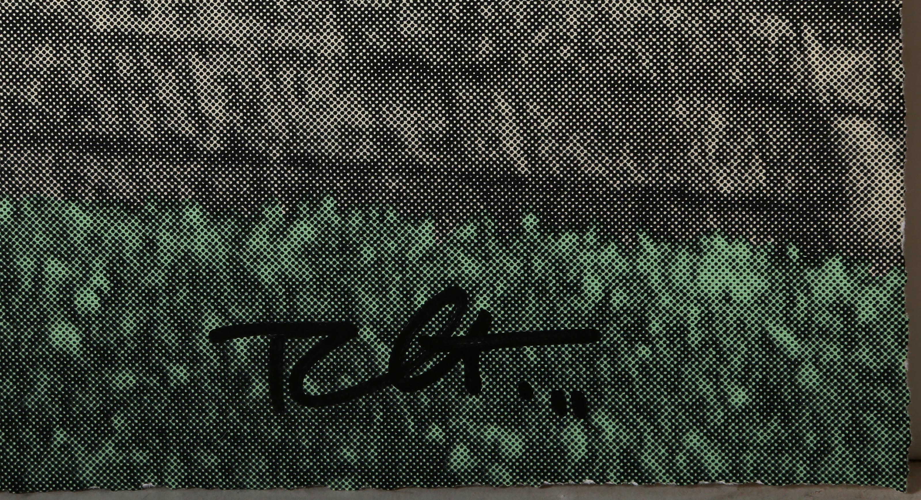 John Lennon - Paz y Libertad Naranja, Serigrafía de Bob Gruen en venta 3
