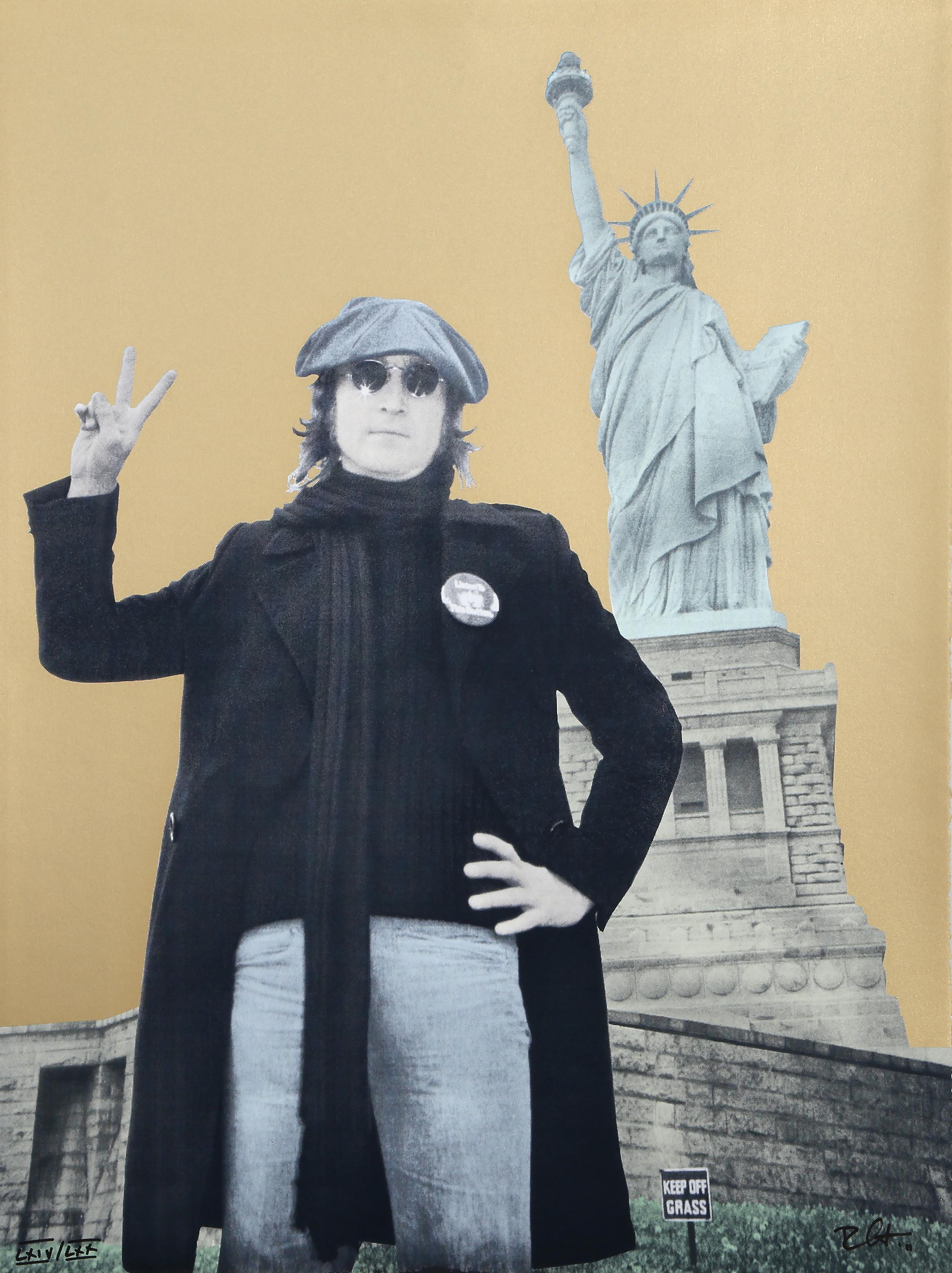 John Lennon - Peace & Freedom, Pop Art Portfolio of 5 Screenprints by Bob Gruen For Sale 1