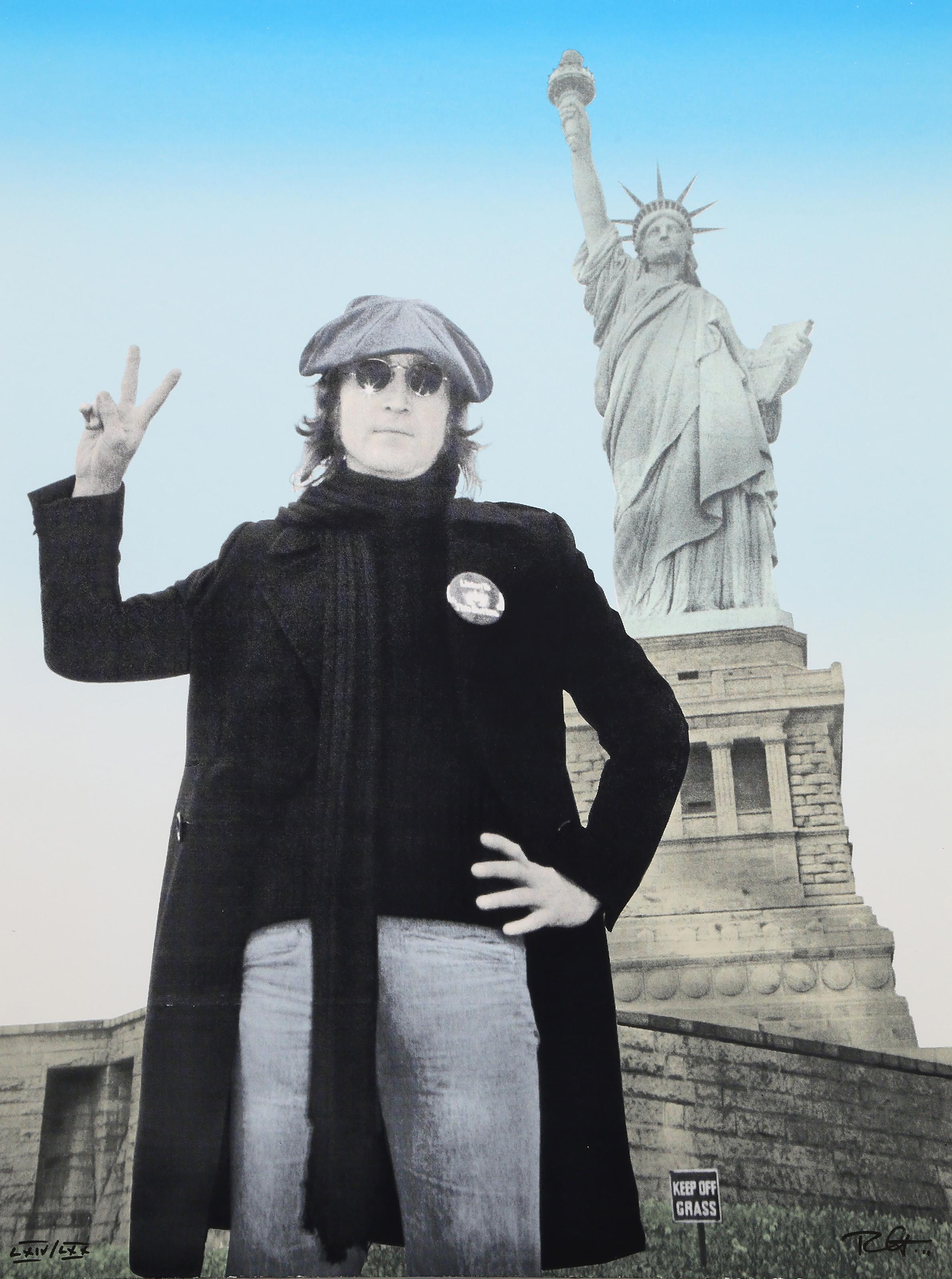 John Lennon - Peace & Freedom, Pop Art Portfolio of 5 Screenprints by Bob Gruen For Sale 6