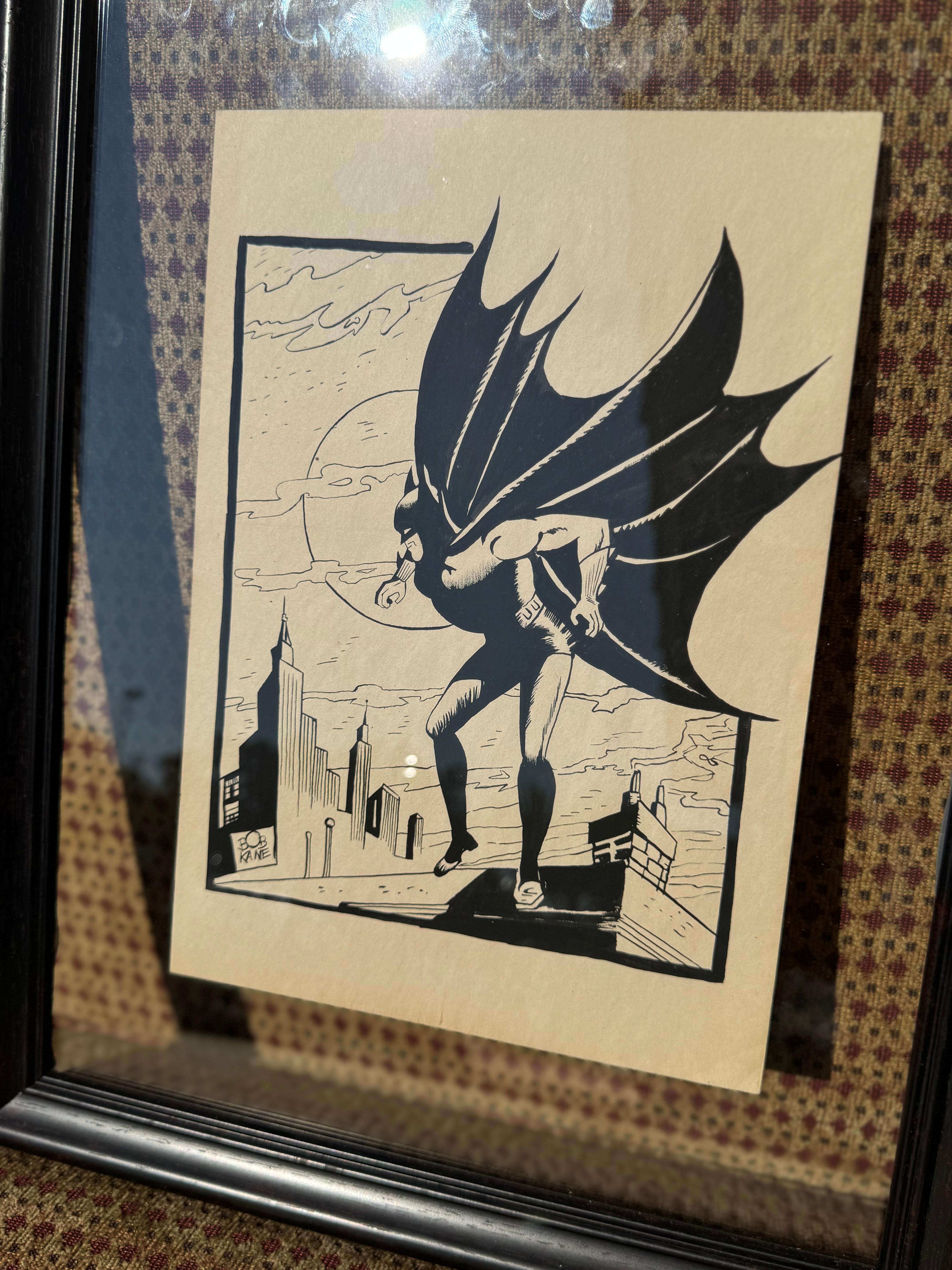 Bob Kane Museum of Modern Art Batman Lithograph Print im Zustand „Gut“ im Angebot in Pasadena, TX